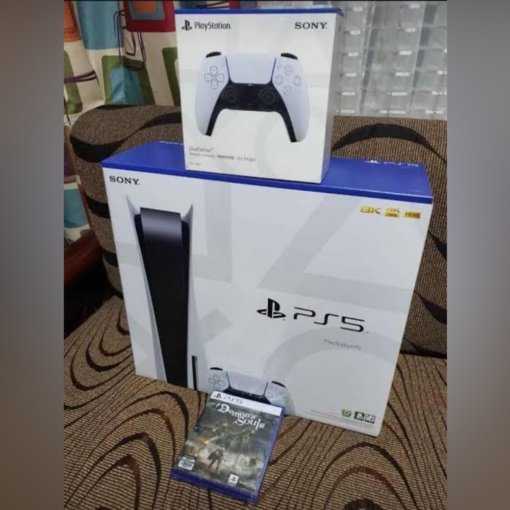 New ps5 console and controller